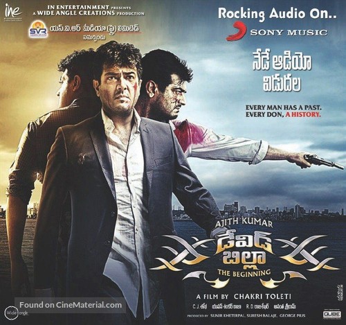 Billa 2 - Indian Movie Poster