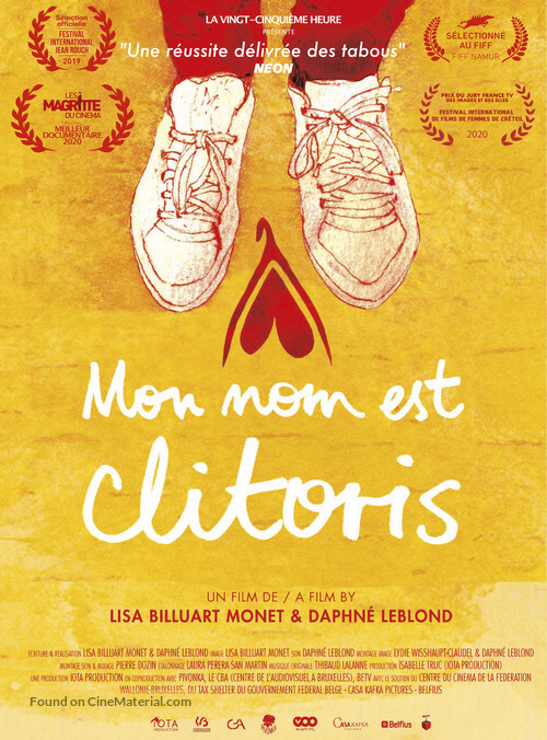 My Name Is Clitoris - French Movie Poster