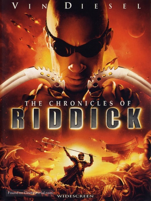 The Chronicles of Riddick - DVD movie cover