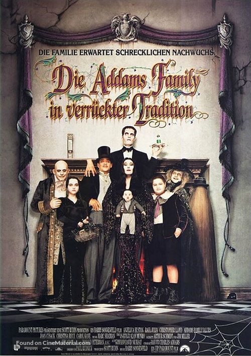 Addams Family Values - German Movie Poster