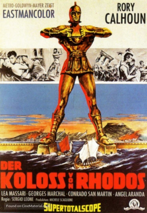 Colosso di Rodi, Il - German Movie Poster