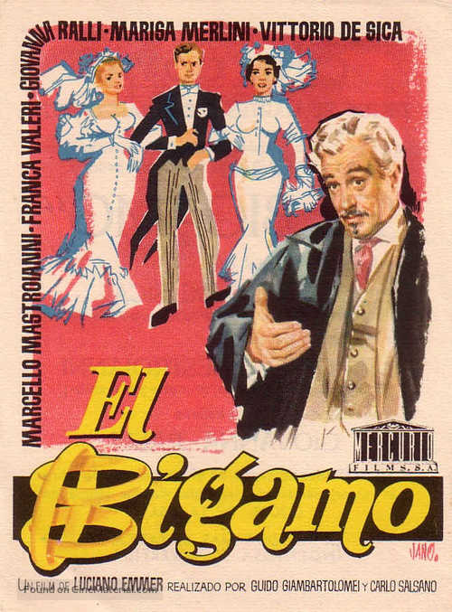 Bigamo, Il - Spanish Movie Poster