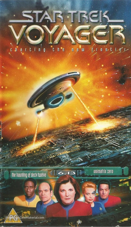 &quot;Star Trek: Voyager&quot; - British VHS movie cover