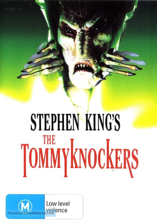&quot;The Tommyknockers&quot; - Australian DVD movie cover