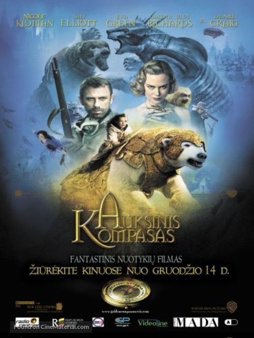 The Golden Compass - Lithuanian Movie Poster