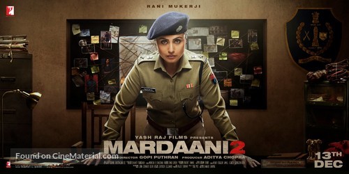 Mardaani 2 - Indian Movie Poster