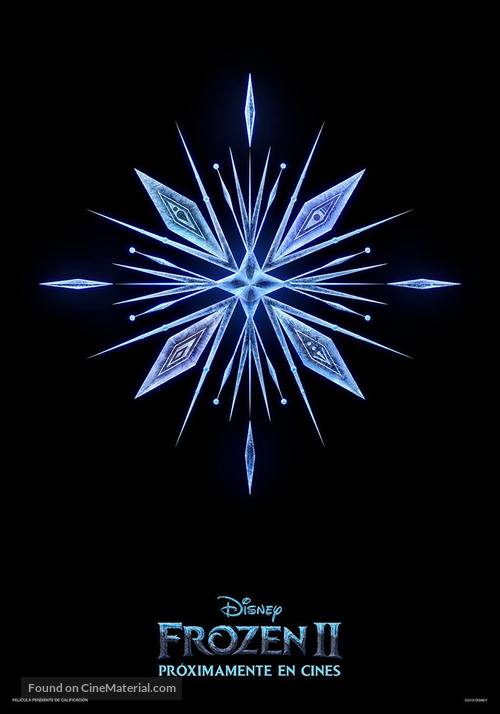 Frozen II - Spanish Movie Poster