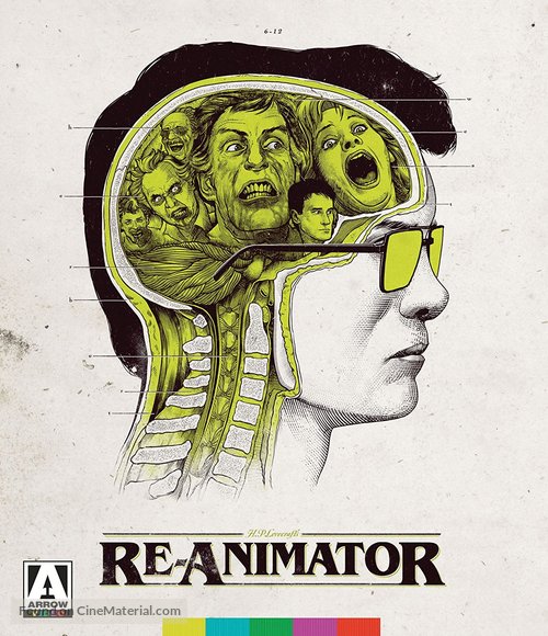 Re-Animator - British Movie Cover