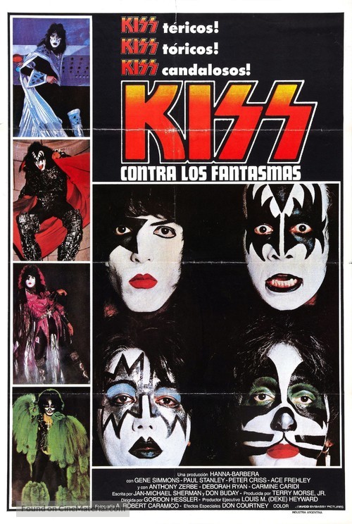 KISS Meets the Phantom of the Park - Argentinian Movie Poster