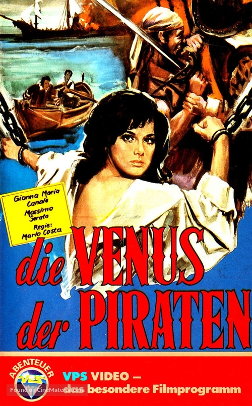 La Venere dei pirati - German Movie Cover