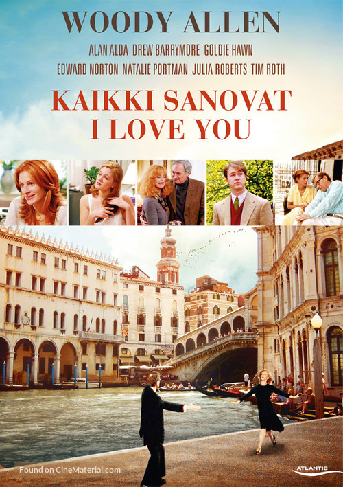 Everyone Says I Love You - Finnish DVD movie cover