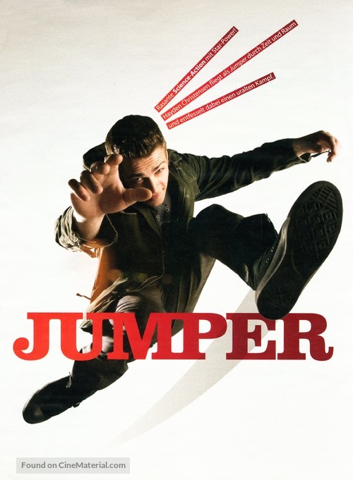 Jumper - German Movie Poster