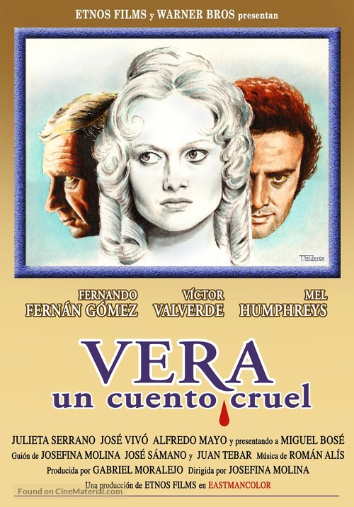 Vera, un cuento cruel - Spanish Movie Poster