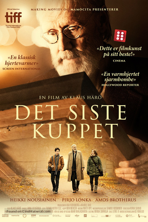 Tuntematon mestari - Norwegian Movie Poster
