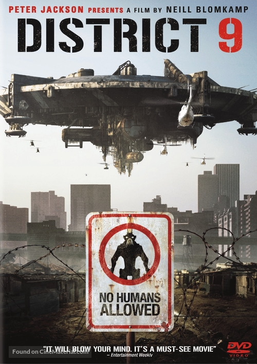 District 9 - DVD movie cover