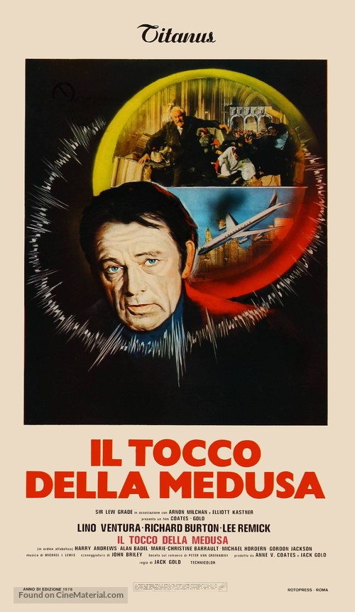 The Medusa Touch - Italian Movie Poster