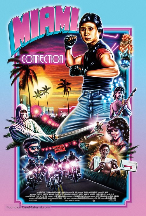 Miami Connection - Re-release movie poster