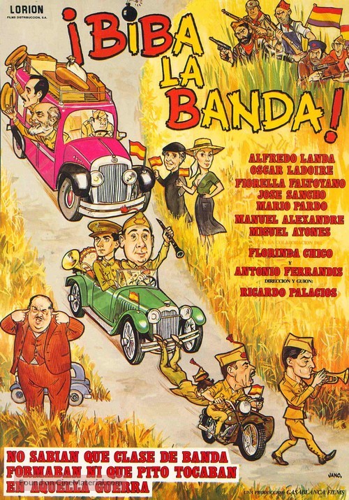 &iexcl;Biba la banda! - Spanish Movie Poster