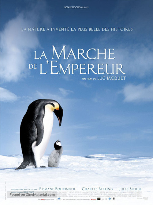 March Of The Penguins - French poster