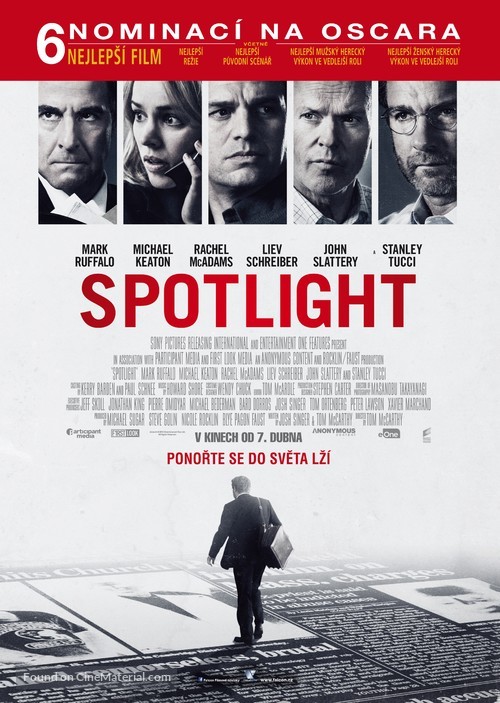 Spotlight - Czech Movie Poster