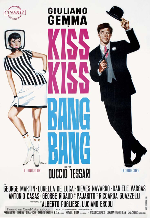 Kiss Kiss... Bang Bang - Italian Movie Poster