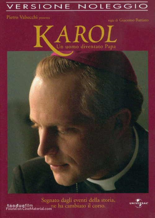 Karol, un uomo diventato Papa - Italian Movie Poster