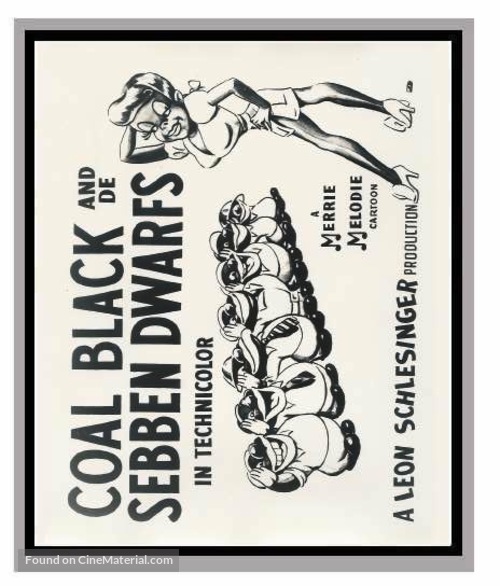 Coal Black and de Sebben Dwarfs - poster