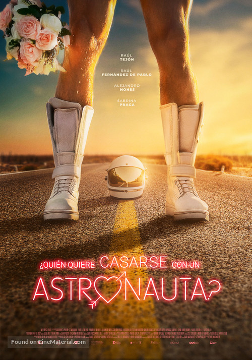 &iquest;Qui&eacute;n quiere casarse con un Astronauta? - Spanish Movie Poster