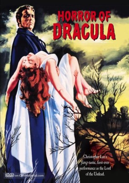 Dracula (1958) dvd movie cover