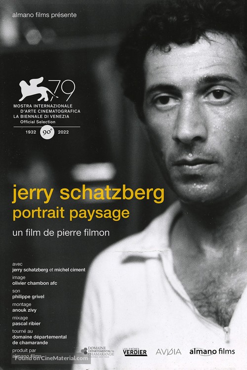 Jerry Schatzberg, portrait paysage - French Movie Poster