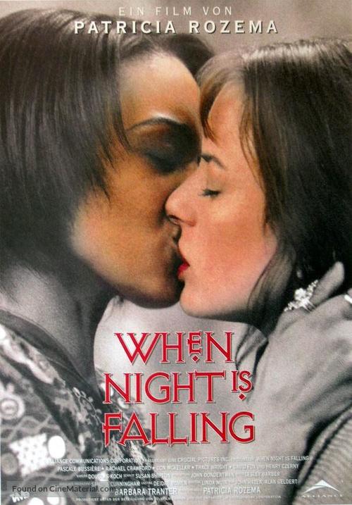 When Night Is Falling - German Movie Poster