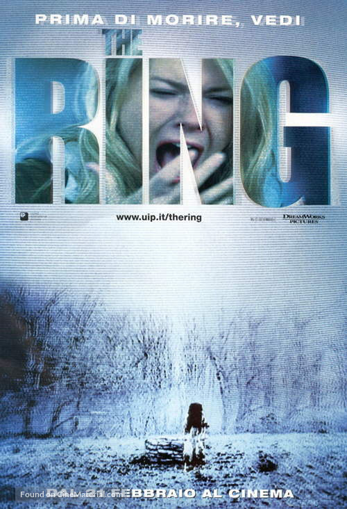The Ring - Italian Movie Poster