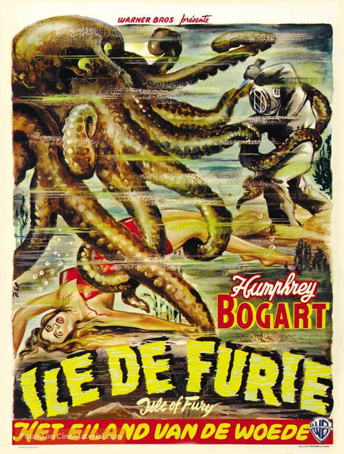 Isle of Fury - Belgian Movie Poster