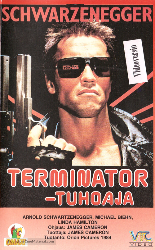 The Terminator - Finnish Movie Cover