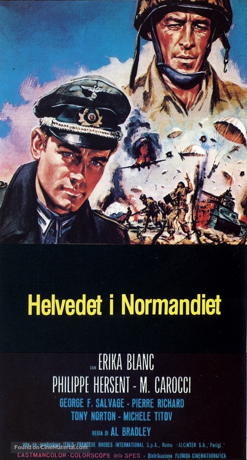 Testa di sbarco per otto implacabili - Danish Movie Cover