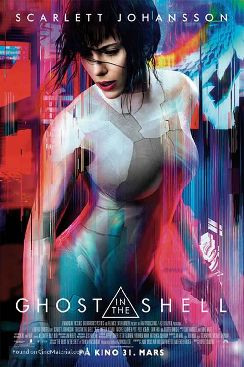 Ghost in the Shell - Norwegian Movie Poster