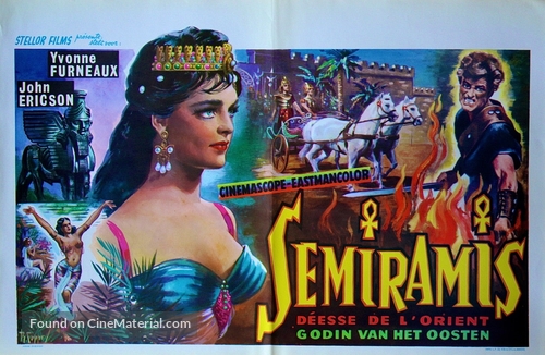 Io Semiramide - Belgian Movie Poster