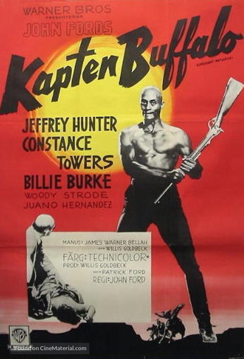 Sergeant Rutledge - Swedish Movie Poster