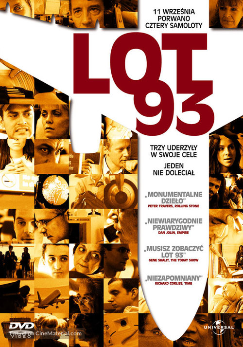United 93 - Polish DVD movie cover