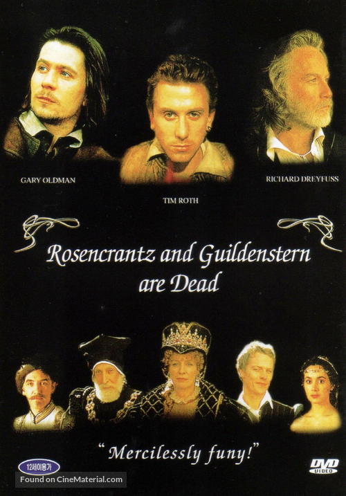 Rosencrantz &amp; Guildenstern Are Dead - South Korean DVD movie cover