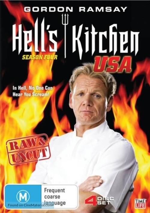 &quot;Hell&#039;s Kitchen&quot; - Australian DVD movie cover