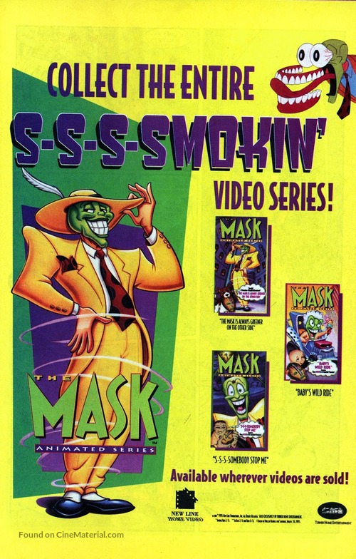 &quot;The Mask&quot; - Video release movie poster