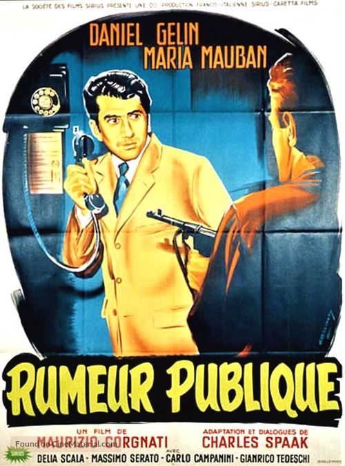 Opinione pubblica - French Movie Poster