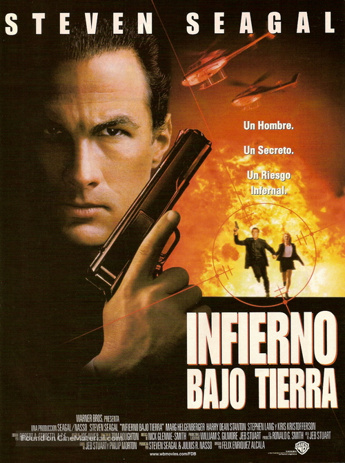 Fire Down Below - Argentinian Movie Poster