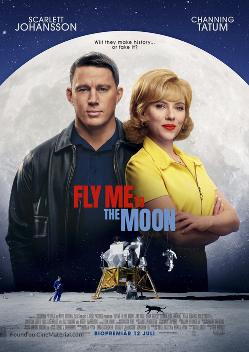 Fly Me to the Moon - Swedish Movie Poster