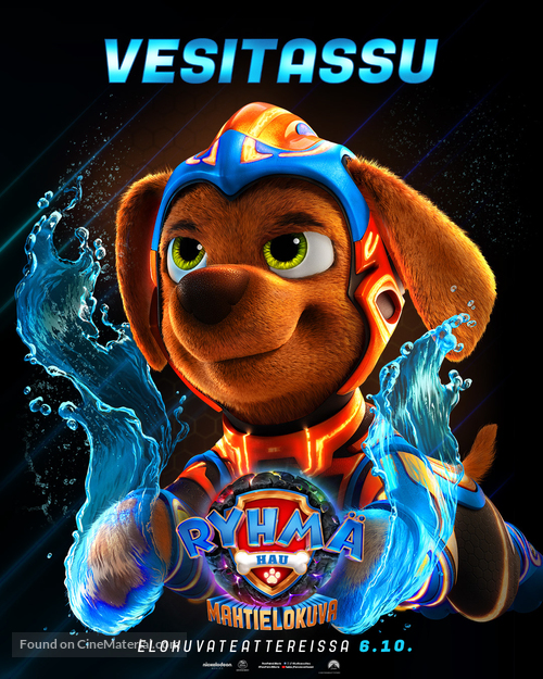 PAW Patrol: The Mighty Movie - Finnish Movie Poster