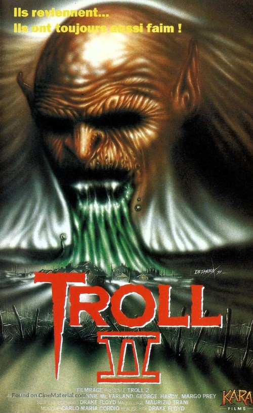 Troll 2 - French VHS movie cover