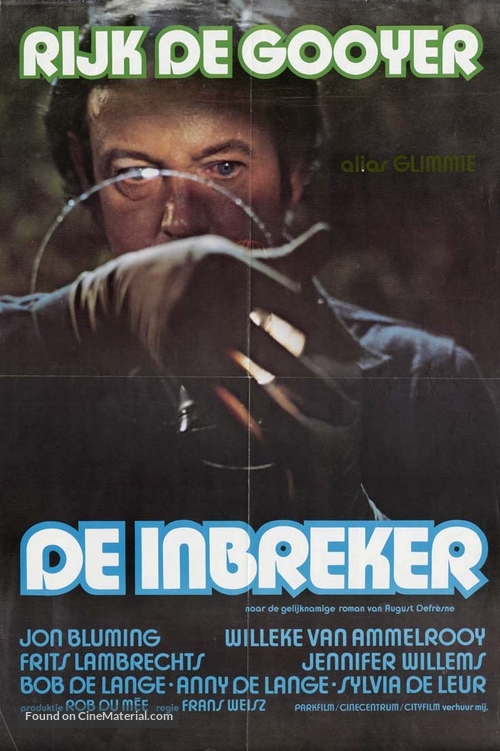 De inbreker - Dutch Movie Poster