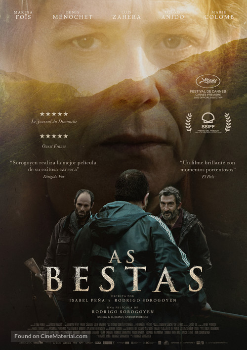 As bestas - Spanish Movie Poster