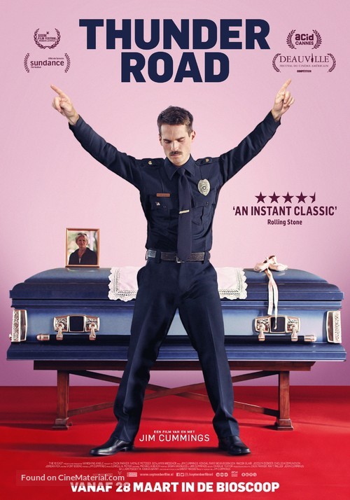 Thunder Road - Dutch Movie Poster